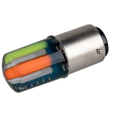 LED LED SKYWAY S25 (P21/5W), 12 V, 26 COB diodes, Bay15D, 2-CONT, White