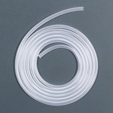The compressor tube is silicone, F4 mm, 2 m