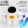 Puzzles with a soft toy "Cosmonaut"