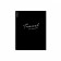 Folder 20 inserts on spirals, A4, 600 μm, Erichkrause "Classic Words", texture "Sand", Black, mix