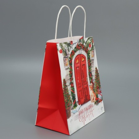 Package Gift Crafts "Welcome", 22 x 25 x 12 cm, New Year-2