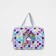 A set of cosmetic bags for the pool, 2 in 1, silver/multi -colored color