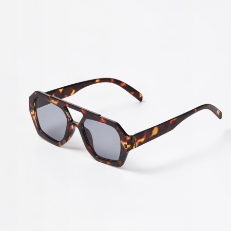 Sunscreen glasses, UV 400, lens 4.1 x 5.2 cm, width 14.4 cm, pipe 13.8 cm-2
