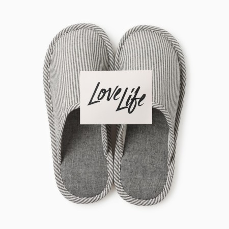 Women's slippers, size 40-41, gray color-7