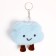 Soft toy "Cloud" on a key fob, 8 cm, color mix