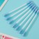 Blue cotton sticks 100 pcs in p/floor package