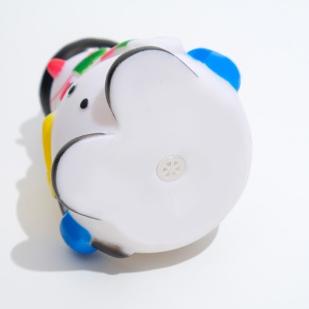 Brying toy "Snowman in a hat" for dogs, 7.5 x 11 cm-2