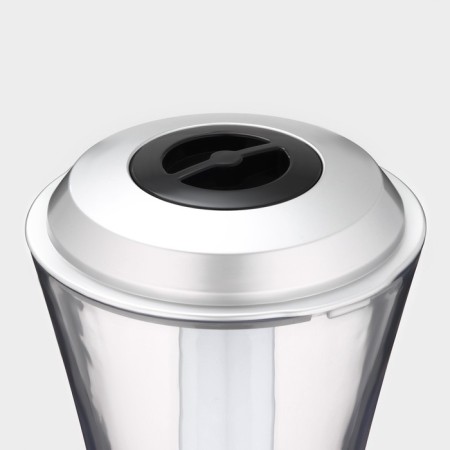 Pivnoye Tower "Metallic", 3 l, backlight flashes, 2 batteries, silver color-3
