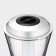 Pivnoye Tower "Metallic", 3 l, backlight flashes, 2 batteries, silver color