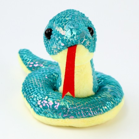 Set of "magic moments" soft toy in a mug, snake-3