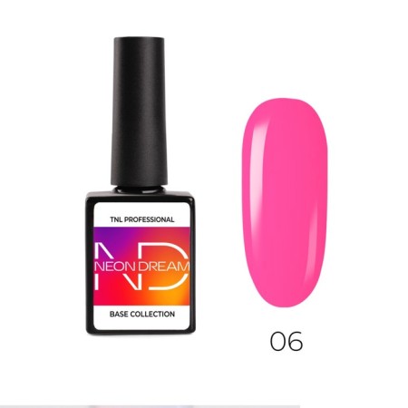 Color TNL Neon Dream Base, No. 06 raspberry ice cream, 10 ml