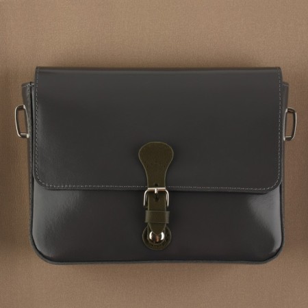 Bag button fastener 8 × 3 cm, khaki color-6