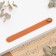The stamp holder Music Life, 20 x 1.5 cm, brown