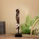 Mask "Zebra" on a stand, Albezia 40 cm