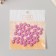 Decor for creativity Plastic "Half -Pesterpoline with Straza Lilac" set 40 pcs 1x1x0.5 cm