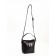 Women's bag, 27*7*12, lightning departure, belt lengths, black