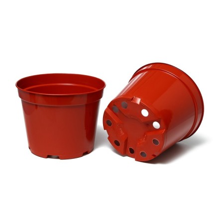 Pot for seedlings, 7.5 l, d = 25.5 cm, h = 20.5 cm, terracotta, Greengo-3