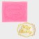 MOLD HAPPY BIRTHDAY, silicone, 6.5 × 5.5 cm, color mix