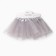 Children's skirt kaftan "stars" gray, length 17 cm