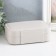 Casket to the leatherette for jewelry "Matte surface" beige 16x11x5 cm