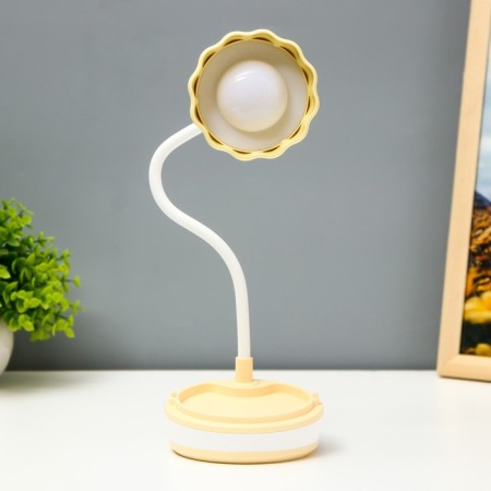 Linei table lamp LED 2W USB AKB yellow 10.5x10.5x37 cm Risalux-6