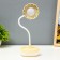 Linei table lamp LED 2W USB AKB yellow 10.5x10.5x37 cm Risalux