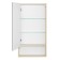 Aquaton “Scandy 45” mirror cabinet, white color, oak Verona 13 cm x 45 cm x 85 cm
