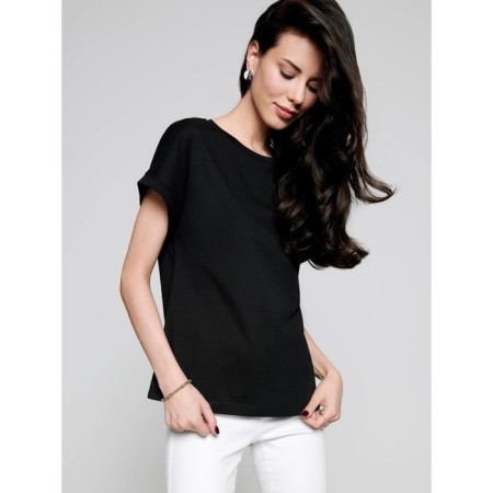 Female T -shirt, size s, black color
