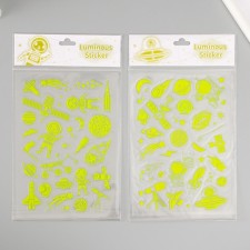 Plastic sticker phosphorus 