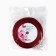 Satin tape "Thank you", dusty rose, 2 cm x 22.5 m