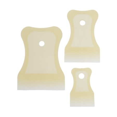 A set of tundra spatulas, PVC, transparent, 3 pcs., 40-60-80 mm-1