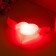 Night -hearted heart with wings LED red 7x14.3x3.8 cm Risalux