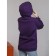 Female hoodies pt, size 56, purple color
