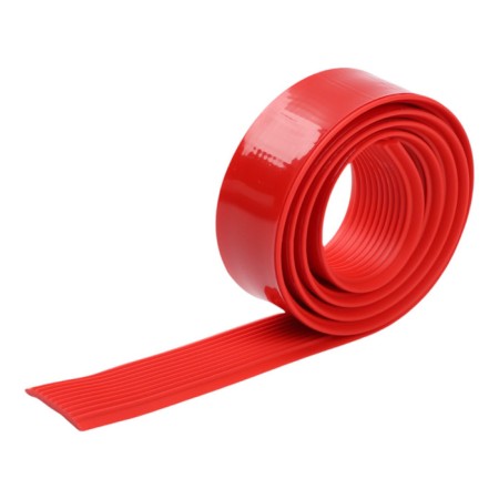 Anti -slip lip on the steps is a straight line 100 cm/3 cm, red