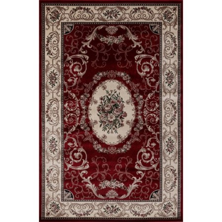 Rectangular carpet Merinos colizey, size 200x500 cm, color Red