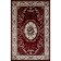Rectangular carpet Merinos colizey, size 200x500 cm, color Red