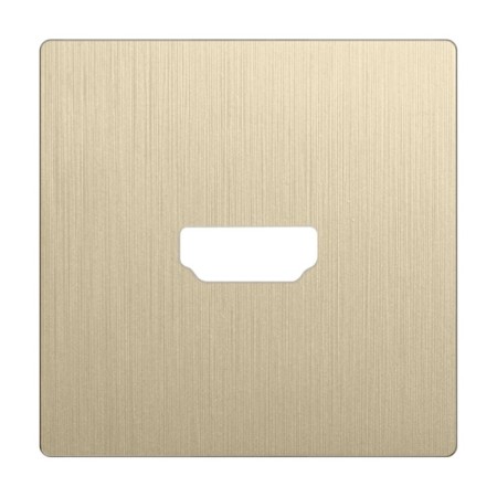 HDMI WL10-HDMI-CP socket overlap, rympanic champagne color