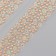 Decorative self -adhesive tape from rhinestones. The length is each 300 mm, the width is 25 mm.
