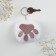 A keychain for keys of fluffy, children's "fluffy mood", 9 x 10 cm