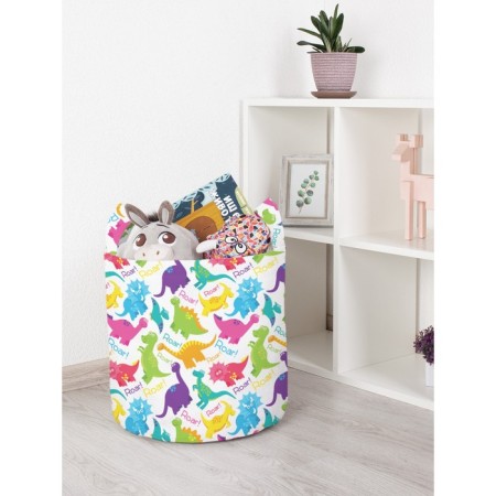 Basket for toys "growing dinosaurs, size 35x35 cm
