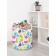 Basket for toys "growing dinosaurs, size 35x35 cm
