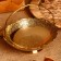 Brass Cast "Basket with hearts" 15.2x15.2x13 cm