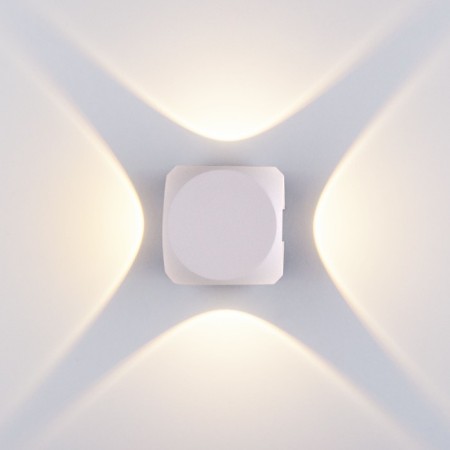 Architectural backlight Elektrostandard, Sube Led 6 W, 65x65x57 mm, IP54, white color-1