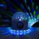 Light device "Around the sphere" 12 cm, speaker, glow RGB, 220 V, white