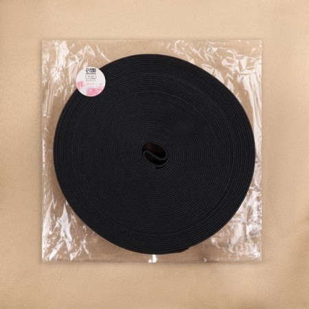 Bashmachny gum, 30 mm, 10 m, black color-4