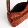 Cross-Bodi Bag on a zipper, brown color