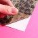 Rhinestones self -adhesive on the sheet, d = 2 mm, 40 × 24 cm, leopard coloring