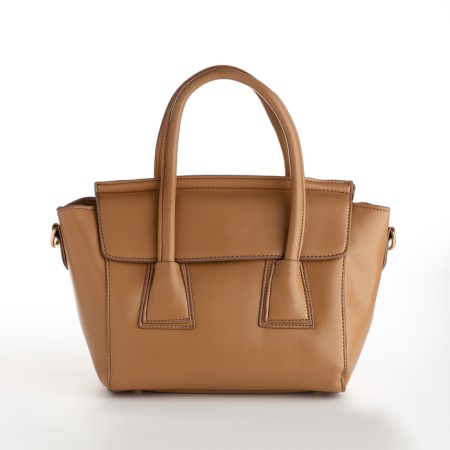 Women's bag with lightning, beige color-1