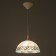 Lamp Bayerlux cap "Classes" 1 lamp E27 40W White blue d.250
