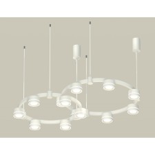 Ambrella Light Acrylic lamp, XR92081003, GX53 LED 12 W, white sand, white matte